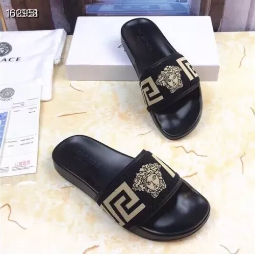 Replica Versace Slippers For Women #1311155 $45.00 USD for Wholesale