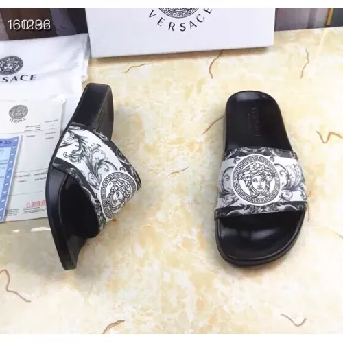 Replica Versace Slippers For Women #1311157 $45.00 USD for Wholesale