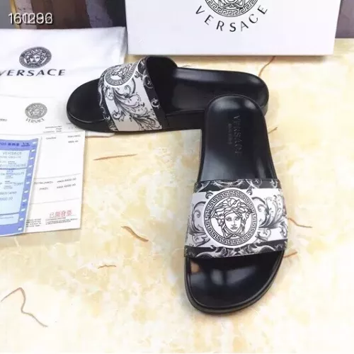 Replica Versace Slippers For Women #1311157 $45.00 USD for Wholesale
