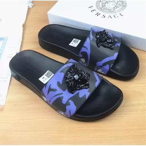 Versace Slippers For Men #1311174 $45.00 USD, Wholesale Replica Versace Slippers