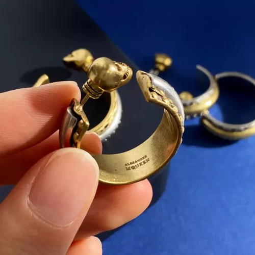 Replica Alexander McQueen Earrings For Women #1311380 $36.00 USD for Wholesale