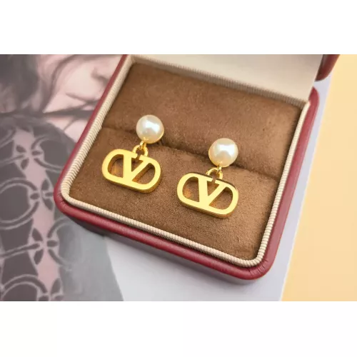 Replica Valentino Earrings For Women #1311427 $27.00 USD for Wholesale