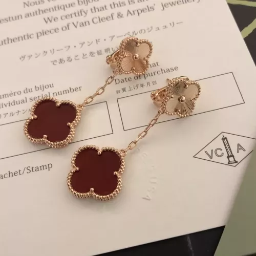 Van Cleef &amp; Arpels Earrings For Women #1311437 $34.00 USD, Wholesale Replica Van Cleef &amp; Arpels Earrings