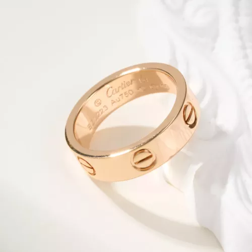 Replica Cartier Rings In Rose Gold #1311726 $42.00 USD for Wholesale