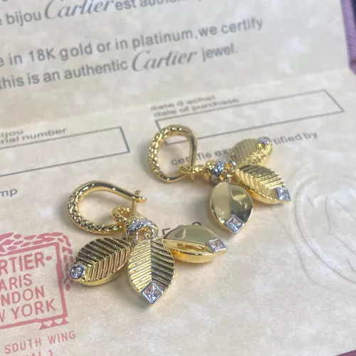Cartier Earrings For Women #1311834 $56.00 USD, Wholesale Replica Cartier Earrings
