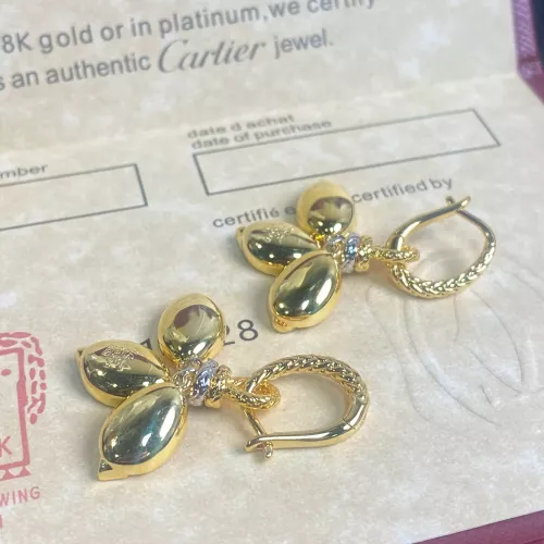 Replica Cartier Earrings For Women #1311834 $56.00 USD for Wholesale