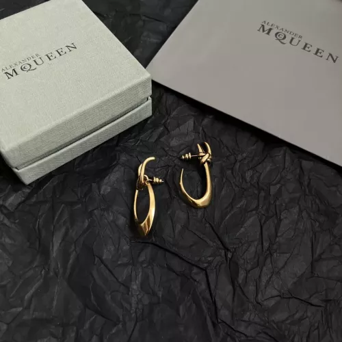 Replica Alexander McQueen Earrings For Women #1311871 $38.00 USD for Wholesale