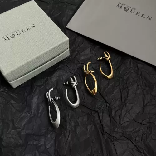 Replica Alexander McQueen Earrings For Women #1311871 $38.00 USD for Wholesale