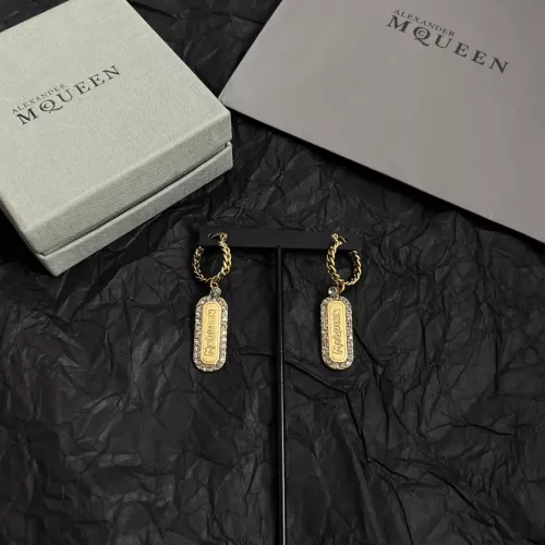 Replica Alexander McQueen Earrings For Women #1311873 $38.00 USD for Wholesale