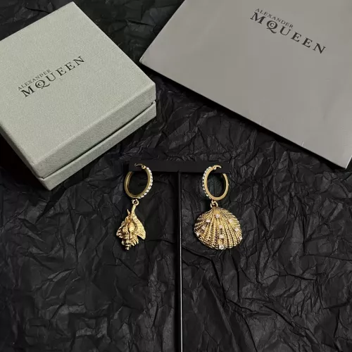 Replica Alexander McQueen Earrings For Women #1311876 $40.00 USD for Wholesale