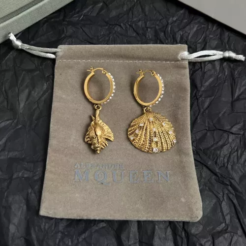Replica Alexander McQueen Earrings For Women #1311876 $40.00 USD for Wholesale