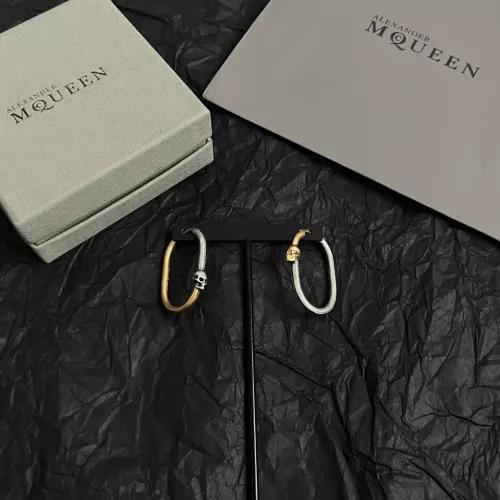 Replica Alexander McQueen Earrings For Women #1311878 $38.00 USD for Wholesale