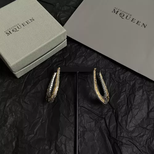 Replica Alexander McQueen Earrings For Women #1311881 $42.00 USD for Wholesale