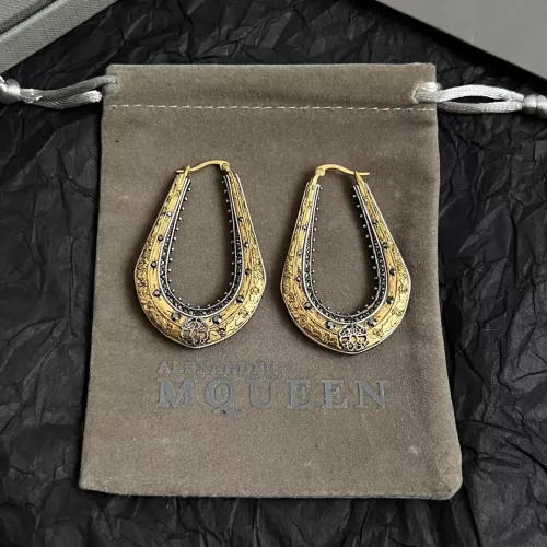 Replica Alexander McQueen Earrings For Women #1311881 $42.00 USD for Wholesale