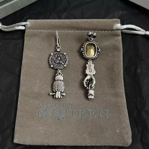 Replica Alexander McQueen Earrings For Women #1311886 $40.00 USD for Wholesale