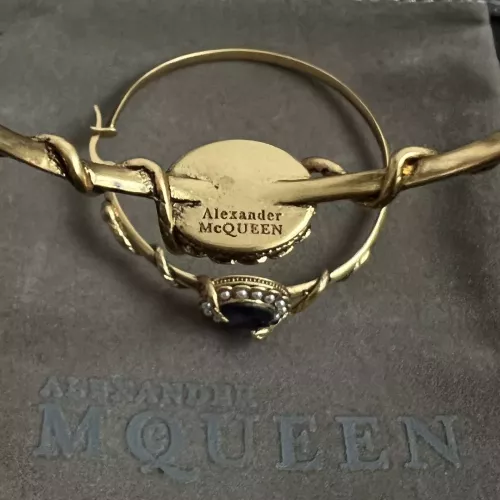 Replica Alexander McQueen Earrings For Women #1311919 $40.00 USD for Wholesale