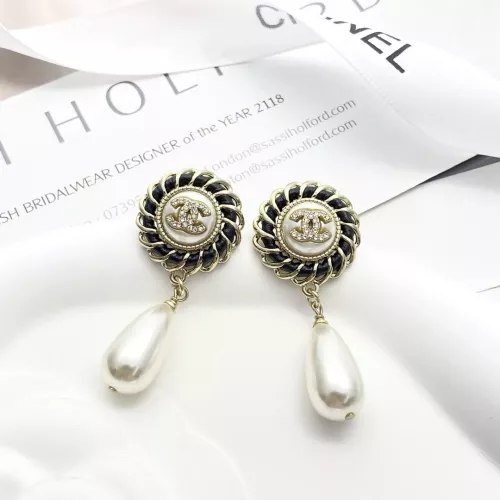 Replica Chanel Earrings For Women #1311970 $32.00 USD for Wholesale