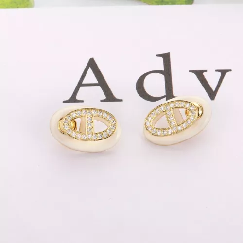 Replica Hermes Earrings For Women #1312078 $36.00 USD for Wholesale