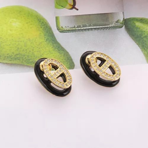 Replica Hermes Earrings For Women #1312079 $36.00 USD for Wholesale