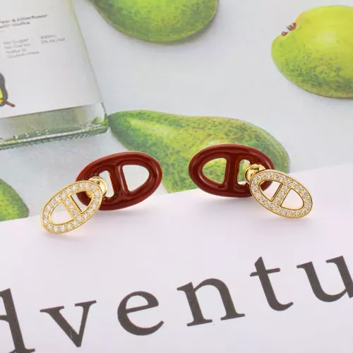 Hermes Earrings For Women #1312080 $36.00 USD, Wholesale Replica Hermes Earrings