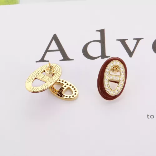 Replica Hermes Earrings For Women #1312080 $36.00 USD for Wholesale