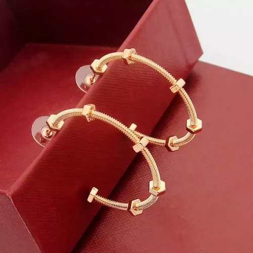 Replica Cartier Earrings For Women #1312116 $27.00 USD for Wholesale