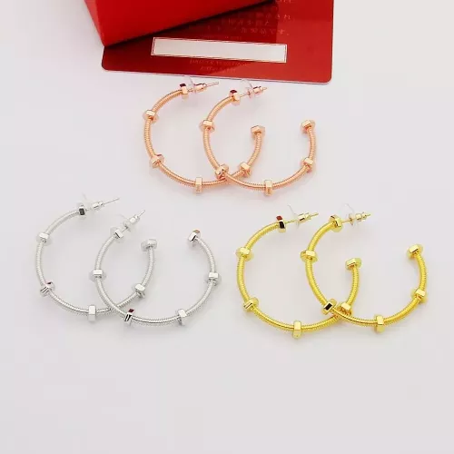 Replica Cartier Earrings For Women #1312118 $27.00 USD for Wholesale