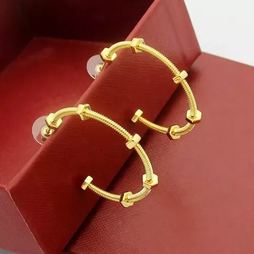 Replica Cartier Earrings For Women #1312118 $27.00 USD for Wholesale