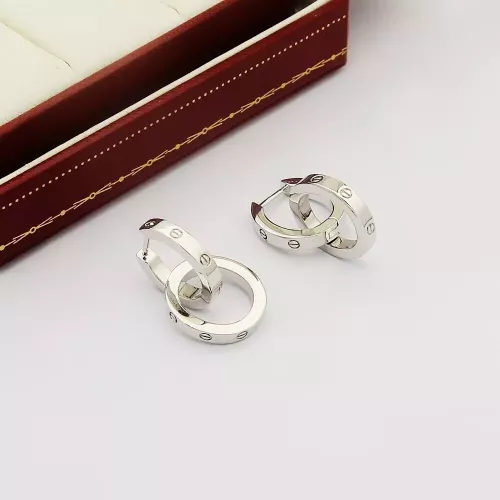 Replica Cartier Earrings For Women #1312121 $27.00 USD for Wholesale