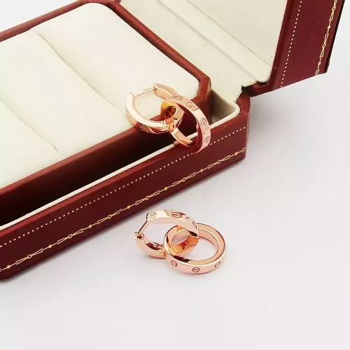 Replica Cartier Earrings For Women #1312122 $27.00 USD for Wholesale