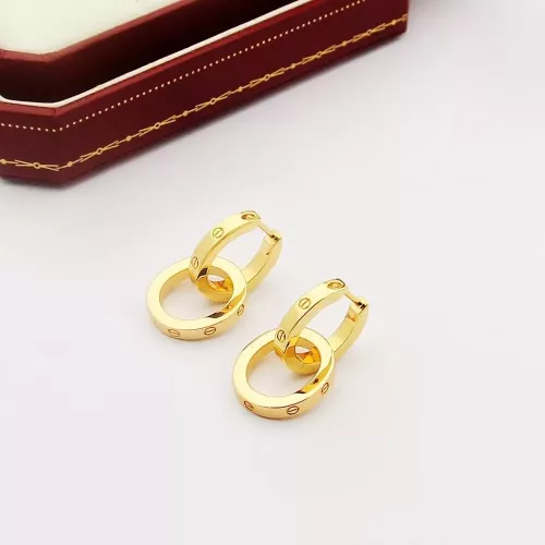 Cartier Earrings For Women #1312123 $27.00 USD, Wholesale Replica Cartier Earrings