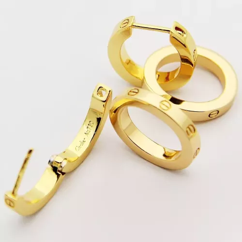 Replica Cartier Earrings For Women #1312123 $27.00 USD for Wholesale