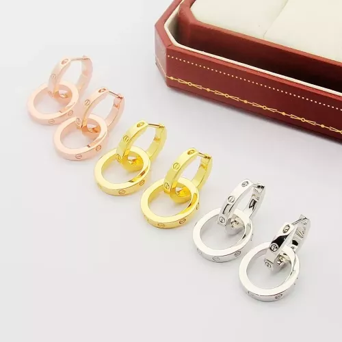 Replica Cartier Earrings For Women #1312123 $27.00 USD for Wholesale