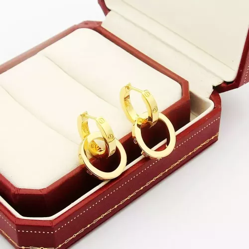 Replica Cartier Earrings For Women #1312123 $27.00 USD for Wholesale