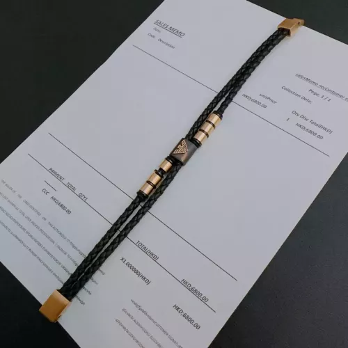 Replica Armani Bracelets #1312157 $42.00 USD for Wholesale