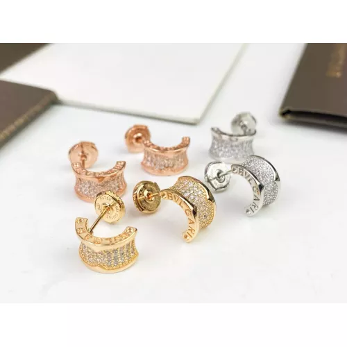 Replica Bvlgari Earrings For Women #1312236 $34.00 USD for Wholesale