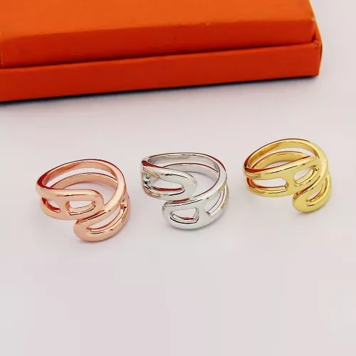 Replica Hermes Rings #1312338 $25.00 USD for Wholesale