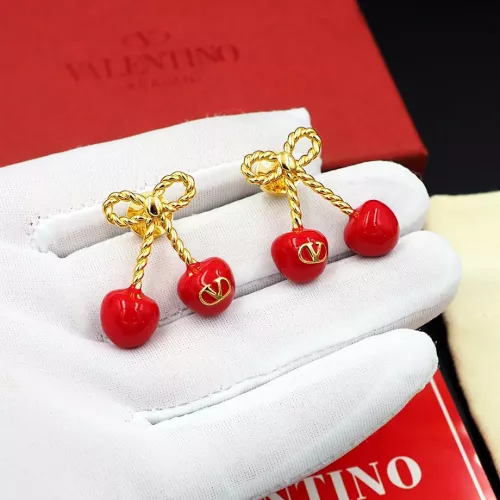Replica Valentino Earrings For Women #1312346 $25.00 USD for Wholesale