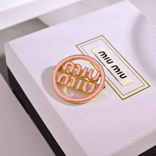 MIU MIU Brooches For Women #1312367 $27.00 USD, Wholesale Replica MIU MIU Brooches