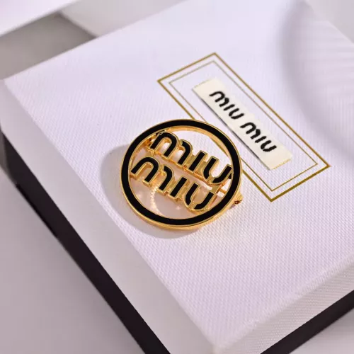 MIU MIU Brooches For Women #1312368 $27.00 USD, Wholesale Replica MIU MIU Brooches