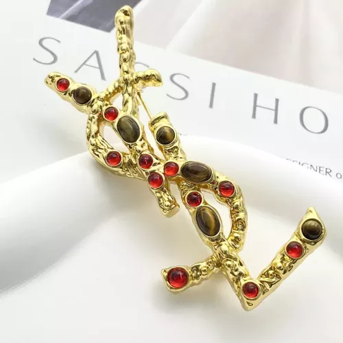 Replica Yves Saint Laurent Brooches For Women #1312391 $40.00 USD for Wholesale
