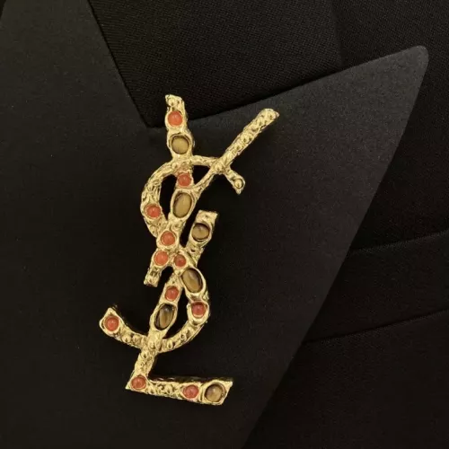 Replica Yves Saint Laurent Brooches For Women #1312391 $40.00 USD for Wholesale