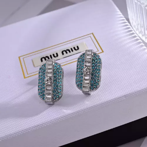 Replica MIU MIU Earrings For Women #1312406 $29.00 USD for Wholesale