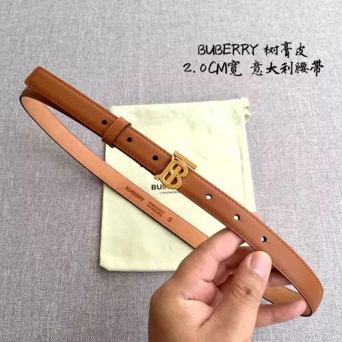 Replica Burberry AAA Quality Belts In 2.0cm For Women #1312720 $48.00 USD for Wholesale