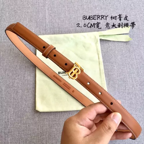 Replica Burberry AAA Quality Belts In 2.0cm For Women #1312722 $48.00 USD for Wholesale