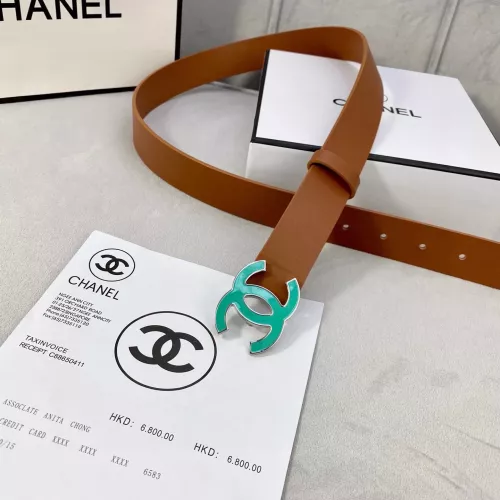Replica Chanel AAA Quality Belts In 3.0cm For Women #1312952 $56.00 USD for Wholesale