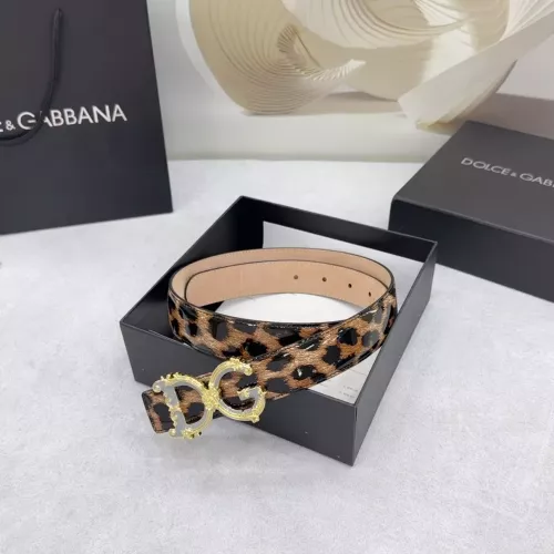 Replica Dolce & Gabbana D&G AAA Quality Belts In 3.0cm For Women #1313069 $64.00 USD for Wholesale