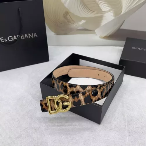 Replica Dolce & Gabbana D&G AAA Quality Belts In 3.0cm For Women #1313079 $64.00 USD for Wholesale