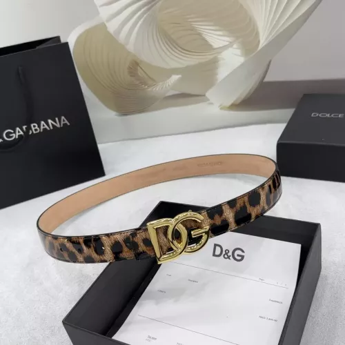 Replica Dolce & Gabbana D&G AAA Quality Belts In 3.0cm For Women #1313079 $64.00 USD for Wholesale