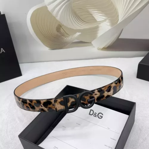Replica Dolce & Gabbana D&G AAA Quality Belts In 3.0cm For Women #1313081 $64.00 USD for Wholesale